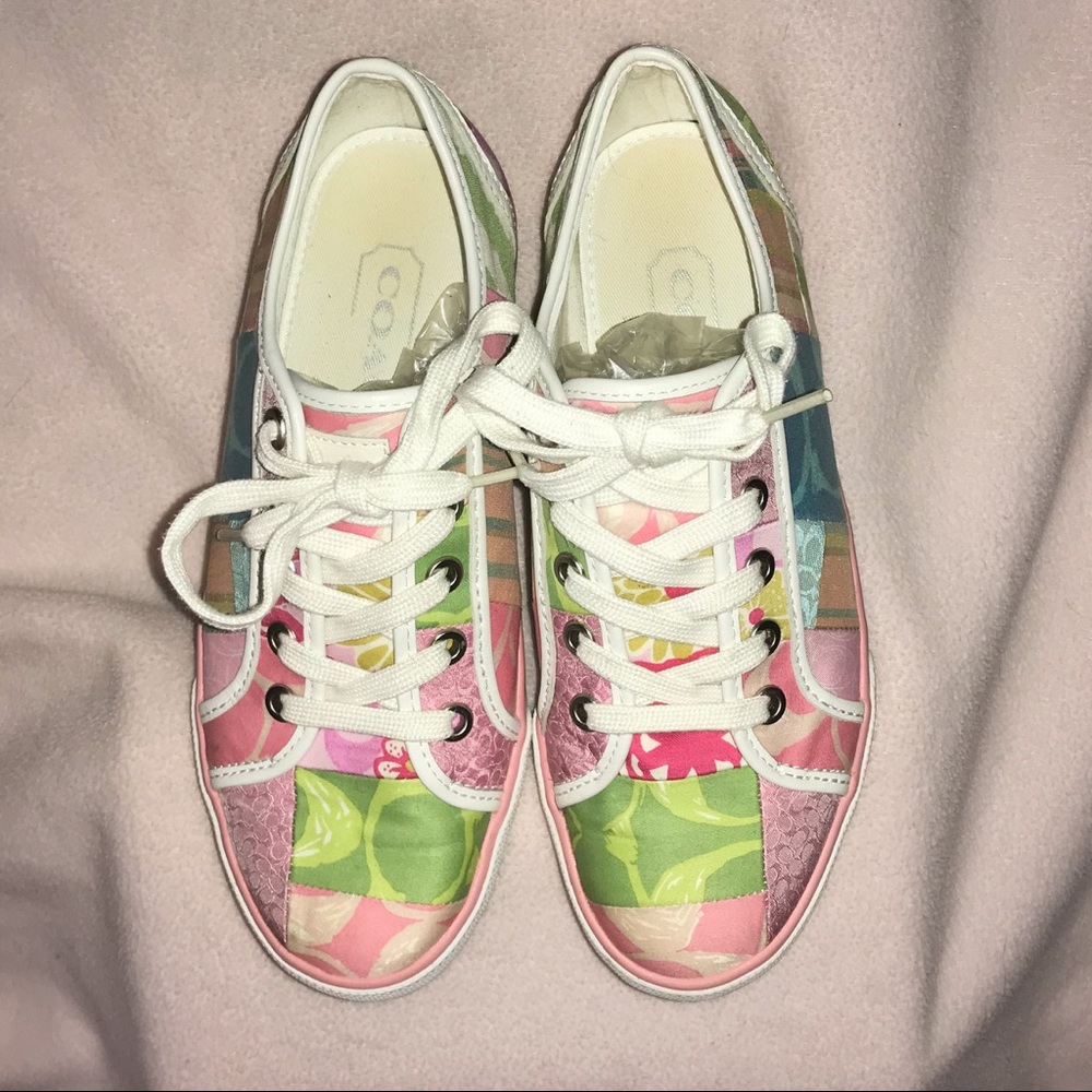 Coach Dawnell Patchwork Sneakers - image 4